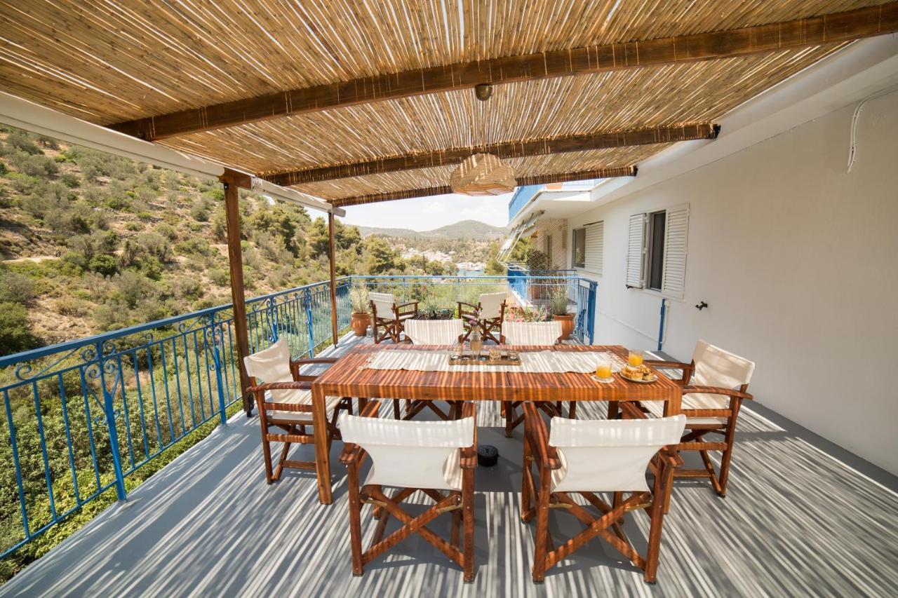 Agiazi Poros Summer House Галатас Экстерьер фото